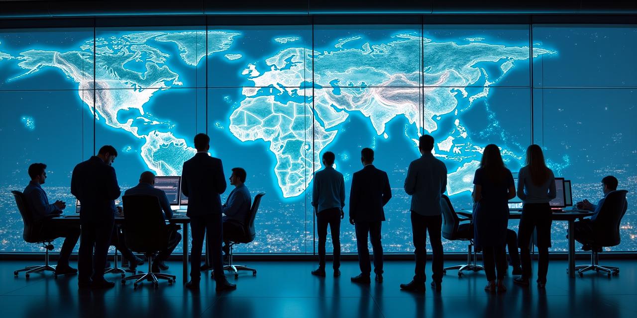 Team of meteorologists and developers collaborating in Zurich